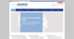 Desktop Screenshot of polysource.com