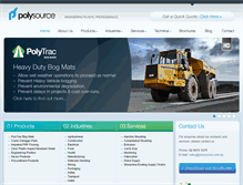 Tablet Screenshot of polysource.com.au